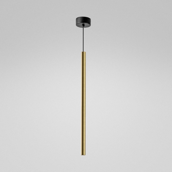 Gea luce thalassia lampada a sospensione led 7w 3000k per comodino colore oro