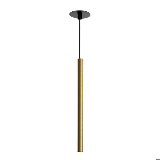 Gea luce thalassia lampada a sospensione led 7w 3000k cilindrica moderna