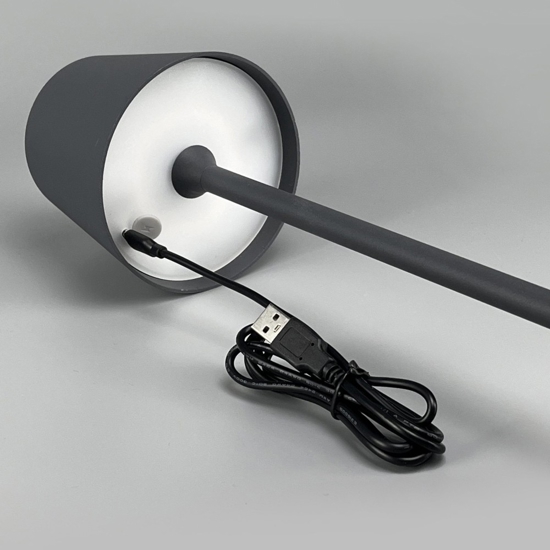 Gea luce lampada da esterno led 3w 3000k ip54 marrone