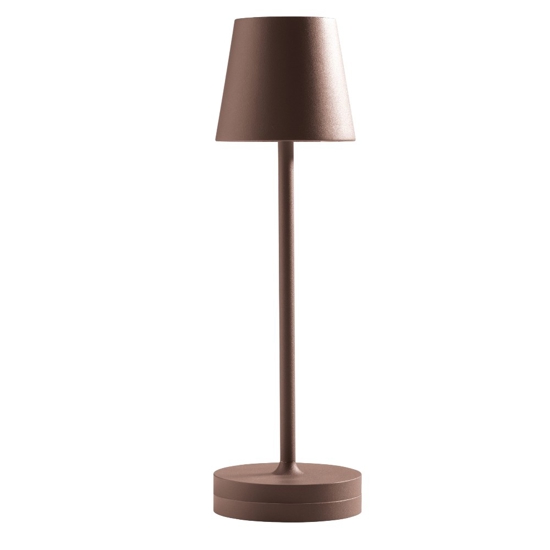 Gea luce lampada da esterno led 3w 3000k ip54 ricaricabile