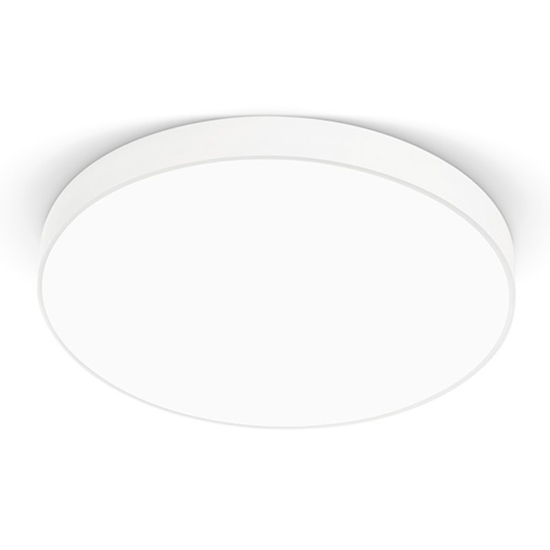 Gea luce plafoniera moderna led 40w 3000k tonda sottile