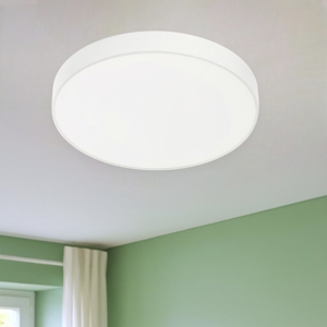 Gea luce plafoniera bianca moderna led 50w 4000k rotonda