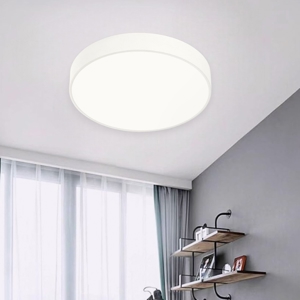 Gea luce plafoniera moderna led 60w 3000k circolare sottile