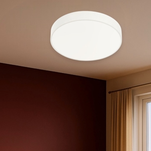 Gea luce plafoniera moderna led 60w 4000k minimal bianca