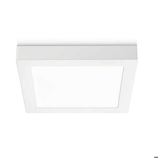 Gea luce faretto bianco led 12w 3000k per interni