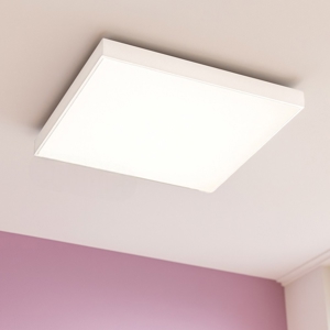 Gea luce plafoniera moderna led 50w 4000k design geometrico