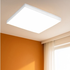 Gea luce plafoniera moderna led 60w 3000k quadrata