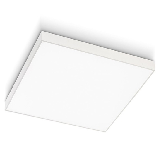 Gea luce plafoniera moderna led 60w 4000k bianca sottile