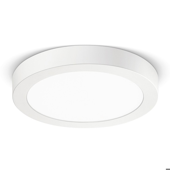 Gea luce plafoniera moderna led 18w 4000k per salotto