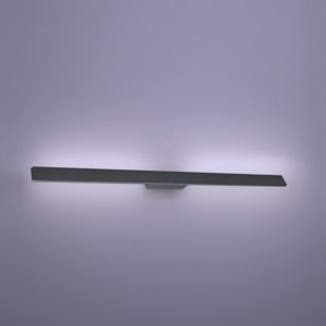 Applique da esterno led 23w 3000k ideal lux antracite linea ap d144