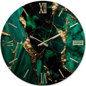 Orologio da muro grande dimensione 80cm rubino effetto marmo