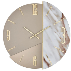 Grande orologio elegance da parete 80cm per soggiorno moderno