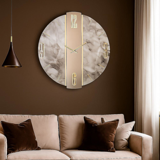 Orologio da parete lola elegante 74cm per soggiorno moderno