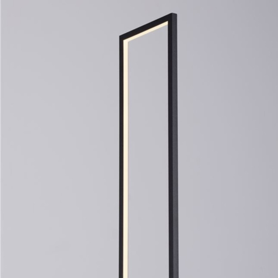 Piantana design minimalista led 3000k base in cemento