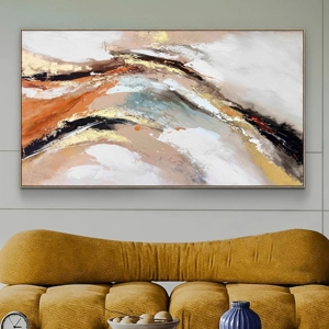 Quadro astratto 100x180 moderno per soggiorno