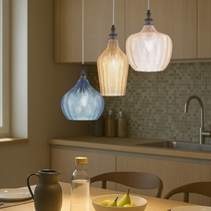 Gea luce cleofe lampadario pendente cucina multicolore