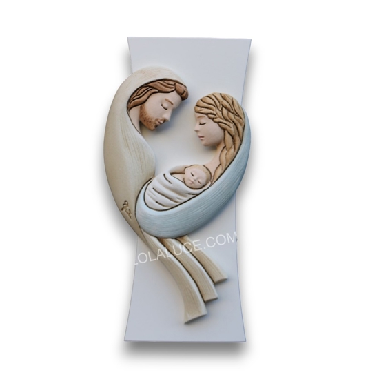 Capezzale sacra famiglia moderna quadretto capoletto