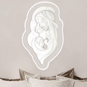 Capezzale sacra famiglia 35x50 nocciola bongelli preziosi