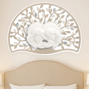 Capezzale moderno nocciola sacra famiglia 90x65 bongelli preziosi