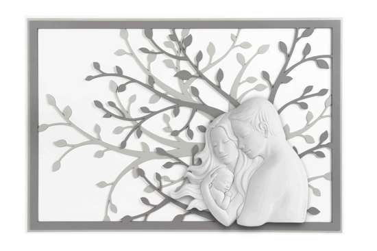 Bongelli preziosi capezzale moderno sacra famiglia 105x72 grigio