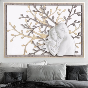Bongelli preziosi capoletto capezzale sacra famiglia 105x72 rovere