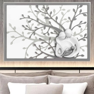 Bongelli preziosi capoletto moderno sacra famiglia 105x72 capezzale grigio