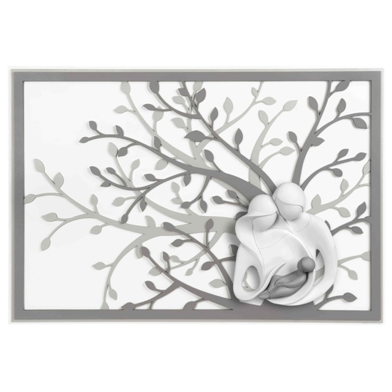 Bongelli preziosi capoletto moderno sacra famiglia 105x72 capezzale grigio