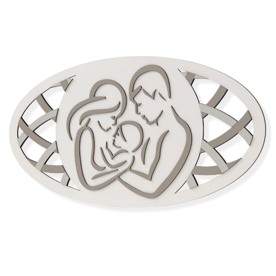 Capezzal capoletto sacra famiglia 120x60 moderna