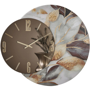 Orologio da parete florence di dimensioni 80cm tondo a specchio
