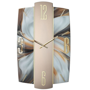 Grande orologio elegante per soggiorno da parete saturno