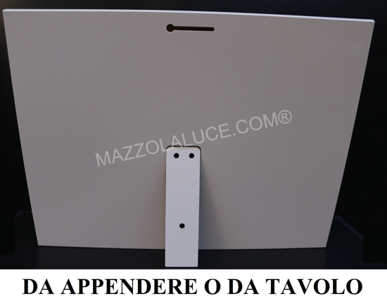 Capezzale sacra famiglia bianco tortora 45x34 