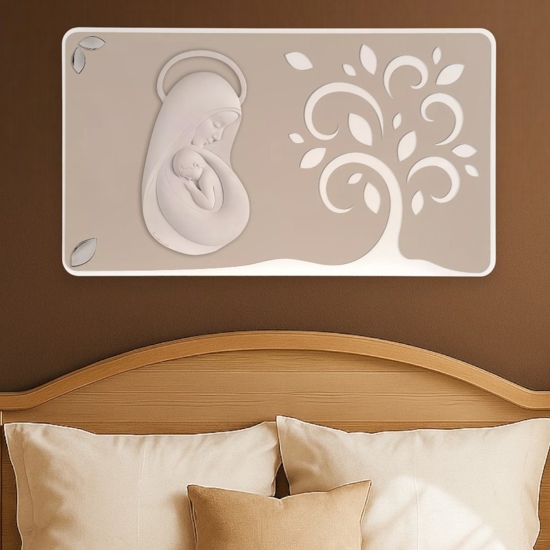 Quadro per camera da letto capezzale 105x60 nocciola bongelli preziosi