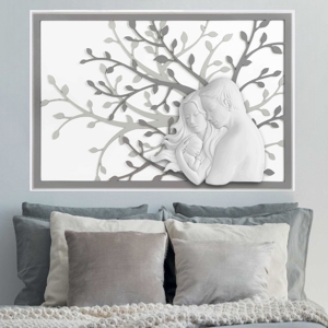 Capezzale bongelli preziosi sacra famiglia 70x48 grigio