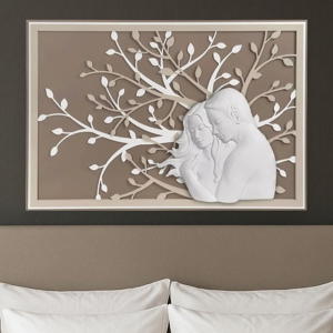 Capezzale moderno per camera da letto nocciola 70x48 bongelli preziosi