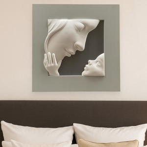 Capezzale moderno maternita 60x60 bongelli preziosi grigio