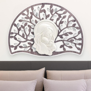 Capezzale camera da letto maternita rovere moderno 90x65