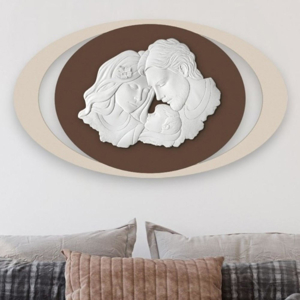Quadro per camera da letto moderna sacra famiglia bongelli preziosi