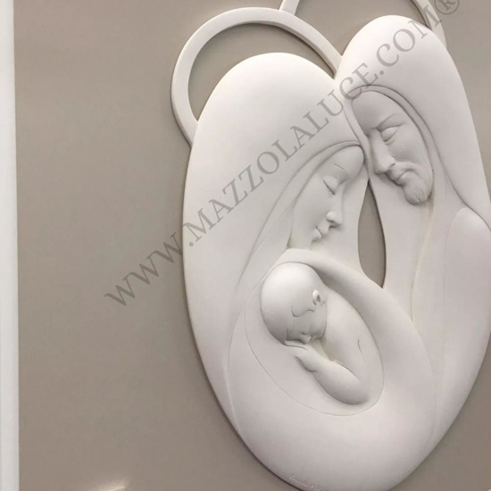 Bongelli preziosi capezzale capoletto 105x60 sacra famiglia nocciola