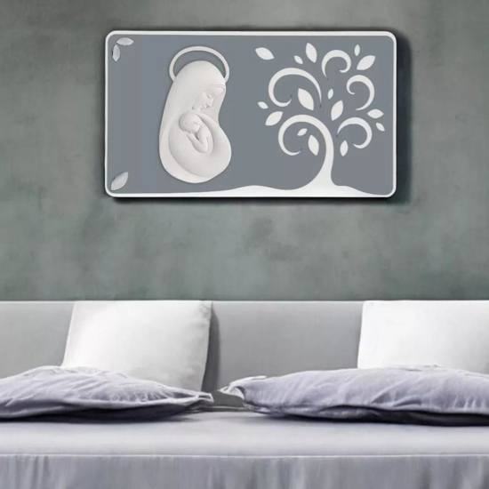 Bongelli preziosi capezzale maternita albero grigio 105x60
