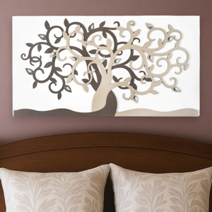 Quadro per camera da letto moderna nocciola 80x43 bongelli preziosi
