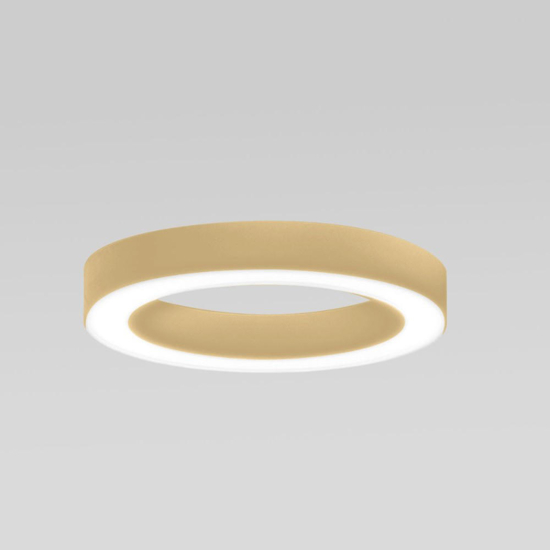 Gea luce flor plafoniera moderna led 50w 3000k tonda colore oro