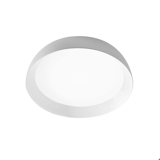 Gea luce sheila plafoniera moderna led 50w 3000k per soggiorno