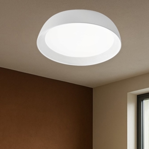 Gea luce sheila plafoniera moderna led 38w 3000k tonda