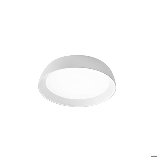 Gea luce sheila plafoniera moderna led 38w 3000k tonda