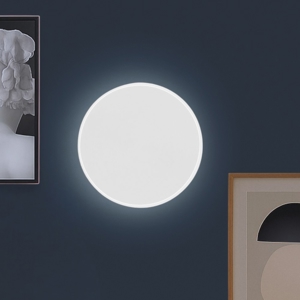Gea luce fortuna applique da parete led 20w 3000k rotondo