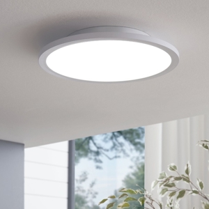 Eglo sarsina plafoniera per cucina 30cm rotonda bianca 17w 4000k moderna