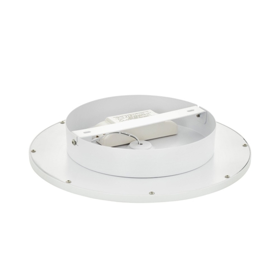 Eglo sarsina plafoniera per cucina 30cm rotonda bianca 17w 4000k moderna