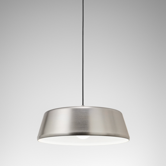 Gea luce blanca lampadario per cucina moderna nickel