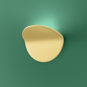 Gea luce plug applique da parete led 20w 3000k colore oro