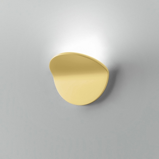 Gea luce plug applique da parete led 20w 3000k colore oro